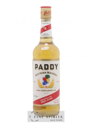 Whisky PADDY Old Irish Whiskey  - Lot de 1 Bouteille