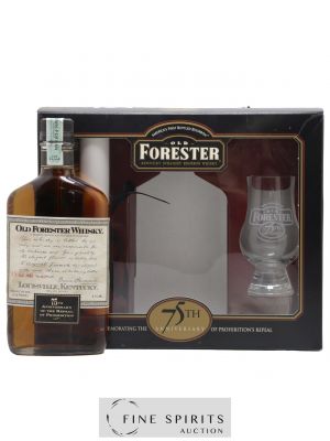 Bourbon OLD FORESTER Coffret 1 verre ---- - Lot de 1 Bottle