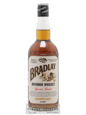 Bourbon BRADLAY Bourbon Whiskey  - Lot of 1 Bottle