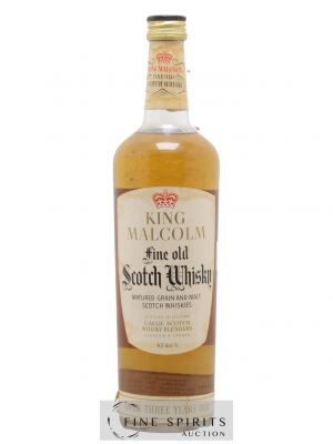 Whisky KING MALCOLM Fine old Scotch Whisky  - Lot de 1 Bouteille