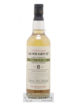 As We Get It 8 years Ian Macleod Cask Strength 101° Proof   - Lot de 1 Bouteille