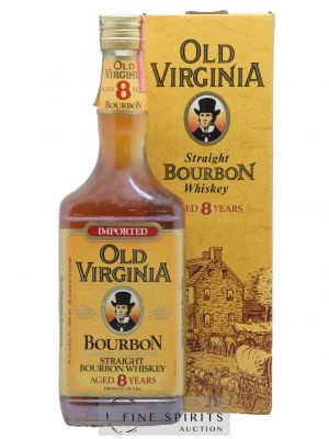 Bourbon OLD VIRGINIA 8 years Straight Bourbon ---- - Lot de 1 Bouteille