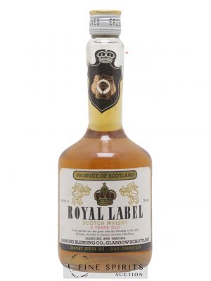 Whisky ROYAL LABEL 5 years Scotch Whisky ---- - Lot de 1 Bottle