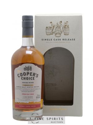 Smoke BombThe Vintage Malt Whisky Co. Ltd. Fèis Ile 2018 Cask n° 9011 - One of 780 - bottled 2018 The Cooper's Choice   - Lot de 1 Bouteille