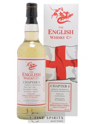 Whisky THE ENGLISH WHISKY CO. Chapter 4 Peated  - Lot de 1 Bouteille