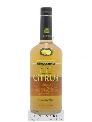 Whisky C.C. Citrus Blended Canadian Whisky  - Lot of 1 Bottle