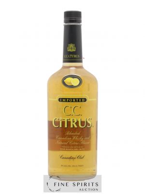 Whisky C.C. Citrus Blended Canadian Whisky  - Lot of 1 Bottle