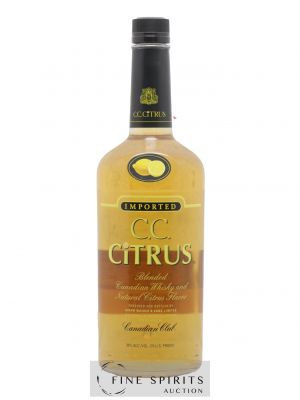 Whisky C.C. Citrus Blended Canadian Whisky  - Lot of 1 Bottle