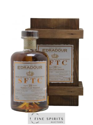 Edradour 10 years 2006 Of. SFTC Madeira Cask n°219 - One of 447 - bottled 2017 ---- - Lot de 1 Bouteille