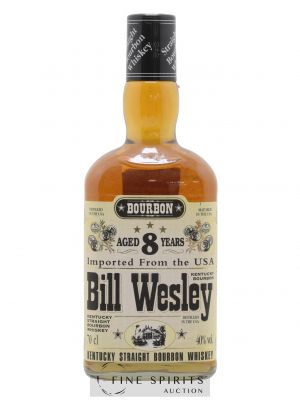 Bill Wesley 8 years Of.   - Lot of 1 Bottle