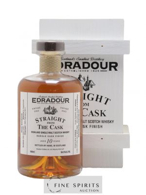 Edradour 10 years 2002 Of. Barolo Finish One of 438 - bottled 2013 Straight from the Cask   - Lot of 1 Bottle