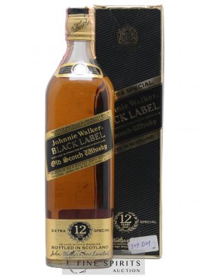 Johnnie Walker 12 years Of. Extra Special Black Label (75cl.)   - Lot de 1 Bouteille