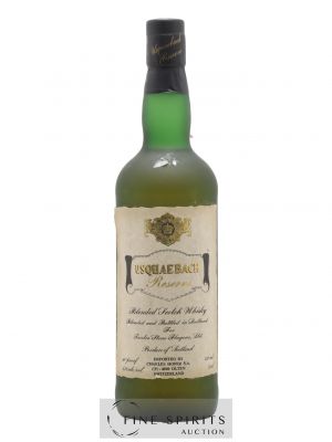 Whisky USQUAEBACH Reserve ---- - Lot de 1 Bouteille