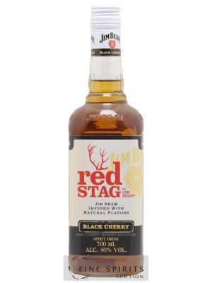 Bourbon JIM BEAM Red Stag Black Cherry  - Lot of 1 Bottle