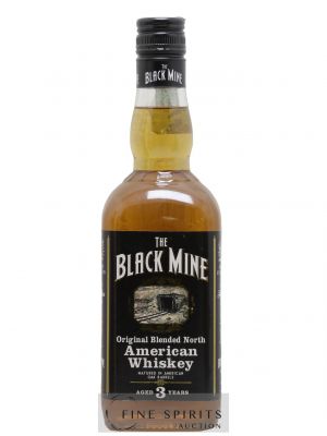 Bourbon BLACK MINE 3 ans American Whiskey ---- - Lot de 1 Bouteille