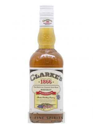 Bourbon CLARKE S 1866 sour mash  - Lot of 1 Bottle