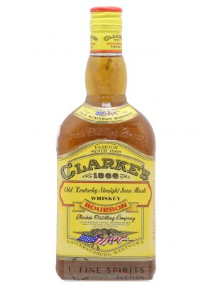 Bourbon CLARKE S 1866 straight bourbon ---- - Lot de 1 Bouteille