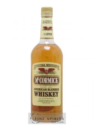 Bourbon MC CORMICK special reserve  - Lot of 1 Bottle