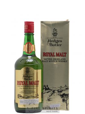 Whisky HEDGES BUTLER ROYAL Royal Malt Vattded Malt ---- - Lot de 1 Bottle