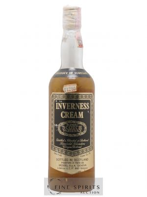 Whisky INVERNESS CREAM Blended Scotch Whisky  - Lot of 1 Bottle