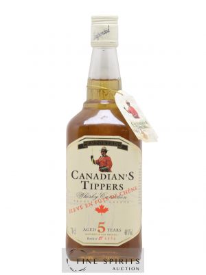 Whisky CANADIAN TIPPERS 5 ans Eleven en fute ---- - Lot de 1 Bouteille