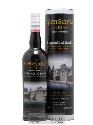 Glen Scotia 10 years Of. Legends of Scotia Heavily Peated   - Lot de 1 Bouteille