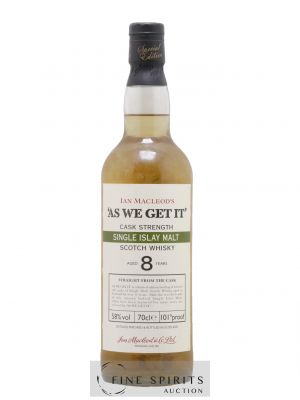 As We Get It 8 years Ian Macleod Cask Strength 101° Proof   - Lot de 1 Bouteille