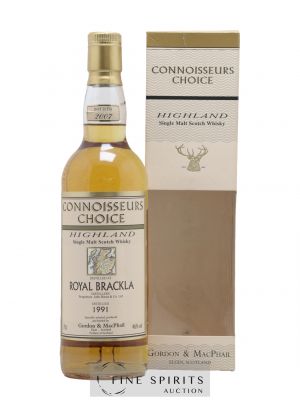 Royal Brackla 1991 Gordon & MacPhail bottled 2007 Connoisseurs Choice   - Lot de 1 Bouteille