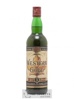 Whisky Western GOLD 3 ans Canadian Whisky ---- - Lot de 1 Bouteille