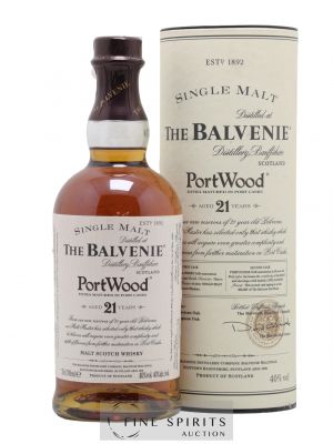 Balvenie (The) 21 years Of. PortWood   - Lot of 1 Bottle