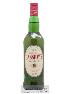 Whisky Cassidy s Irish Whsiskey ---- - Lot de 1 Bouteille