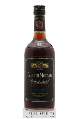 Rhum CAPTAIN MORGAN Black Label ---- - Lot de 1 Bouteille