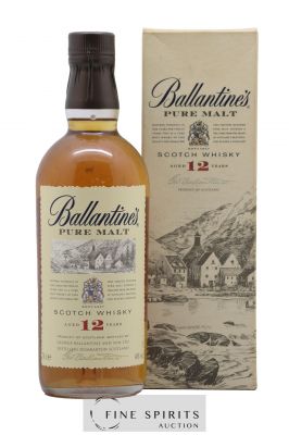 Whisky BALLANTINES 12 years Pure Malt  - Lot de 1 Bouteille