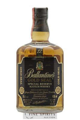 Whisky BALLANTINES 12 years Gold Seal  - Lot de 1 Bouteille