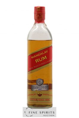 Rhum MANDALAY Rum ---- - Lot de 1 Bouteille