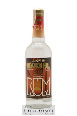 Rhum HEAVEN HILL Light Rum Hill Distillerie ---- - Lot de 1 Bouteille