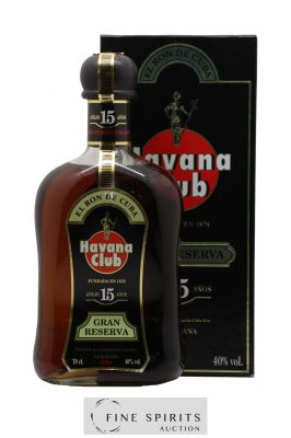 Havana Club 15 years Of. Gran Reserva Seria Limitada ---- - Lot de 1 Bouteille