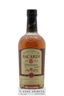 Rhum BACARDI 8 ans Reserva Superieur ---- - Lot de 1 Bouteille