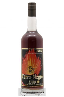 Rhum CERRO NEGRO 1989 Volcano Collection ---- - Lot de 1 Bouteille