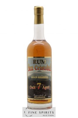 Rhum SAN CRISTOBAL 7 years gran reserva ---- - Lot de 1 Bouteille