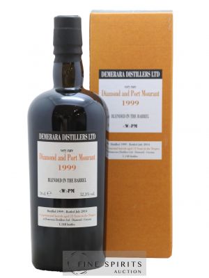 Diamond And Port Mourant 15 years 1999 Velier Very Rare Barrels W PM - One of 1148 - bottled 2014 ---- - Lot de 1 Bouteille