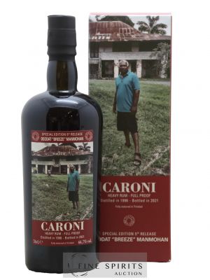 Caroni 1996 Velier Special Edition Deodat Breeze Manmohan 5th Release - One of 738 - bottled 2021 Employee Serie   - Lot de 1 Bouteille