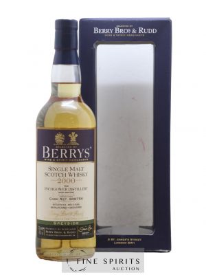 Inchgower 13 years 2000 Berry Bros & Rudd Cask Ref 809756 - bottled 2014 Berry's   - Lot de 1 Bouteille