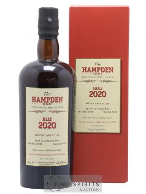 Hampden 3 years 2020 Of. Single Cask HLCF Lustau n°330 Whisky Live Paris 2023 ---- - Lot de 1 Bottle