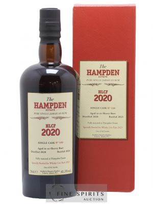 Hampden 3 years 2020 Of. Single Cask HLCF Lustau n°330 Whisky Live Paris 2023 (1.5L) ---- - Lot de 1 Bouteille