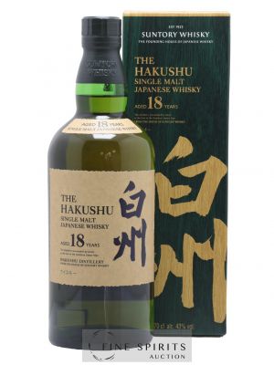 Hakushu 18 years Of.   - Lot of 1 Bottle