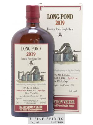 Long Pond 3 years 2019 Velier STCE Pot Still Distillation - bottled 2022 Habitation Velier   - Lot of 1 Bottle