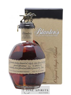 Blanton's Of. The Original Single Barrel n°1813 - dumped 2023 ---- - Lot de 1 Bouteille