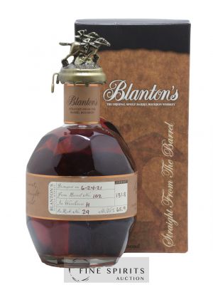 Blanton's Of. Single Barrel n°102 - Warehouse H - bottled 2021   - Lot of 1 Bottle