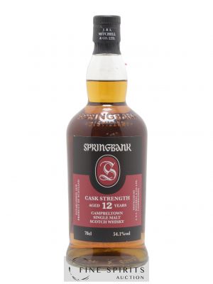 Springbank 12 years Of. Cask Strength   - Lot de 1 Bouteille